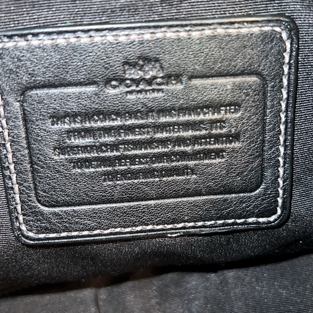 Coach HERITAGE WEB LEATHER MESSENGER